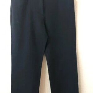 Eileen Fisher Straight Leg Business Casual Black Pants - Size Medium